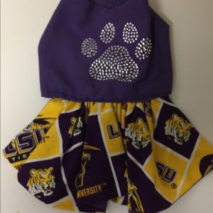 lsu dog cheerleader outfit